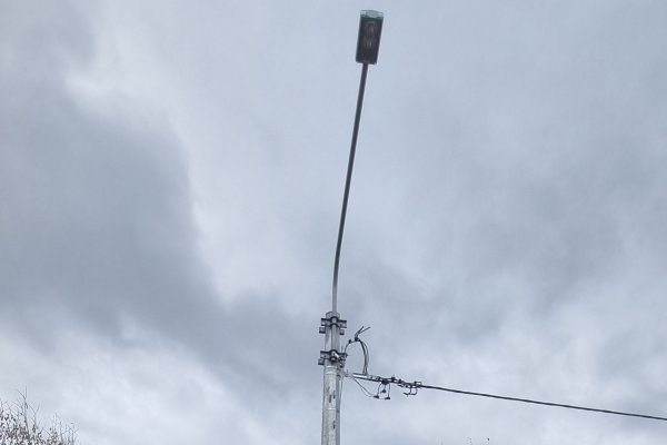 На трассе Вознесенская - Палауз в Сысольском районе появилось новое освещение