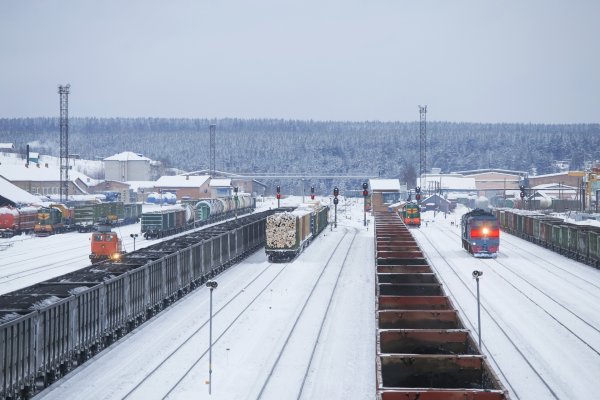 Погрузка на железной дороге в Республике Коми выросла на 12% в ноябре