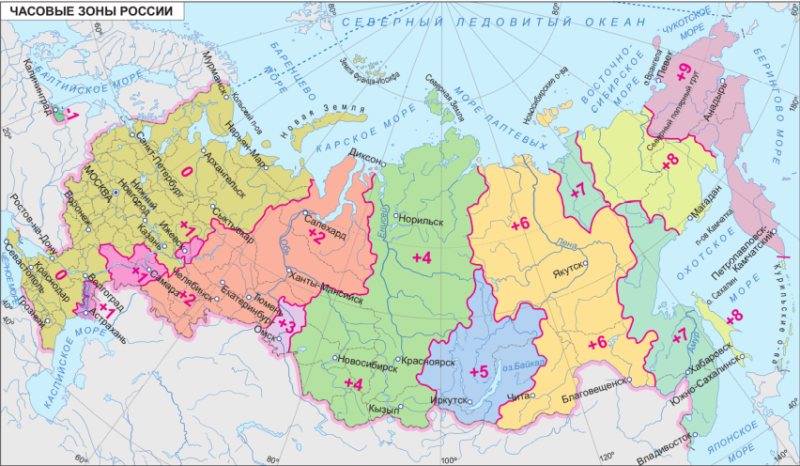Почему в Коми московское время, хотя это очень далеко от Москвы