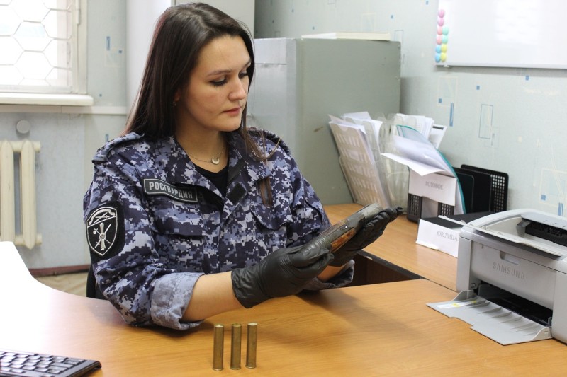 В Коми росгвардейцы изъяли 68 единиц охотничьего оружия