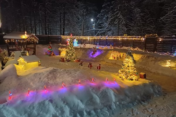 Ухта и Воркута преобразились к Новому году 