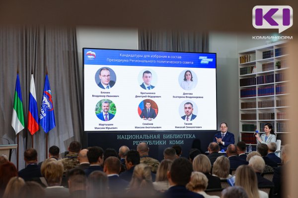 Единороссы в Коми обновили состав Президиума и регионального политсовета
