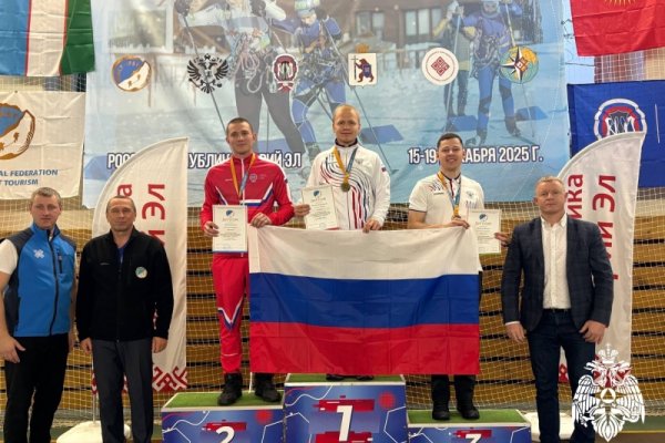 Пожарный из Коми завоевал три золота на чемпионате мира по спортивному туризму на лыжных дистанциях