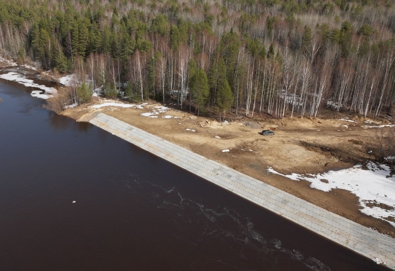 Сыктывкарский ЛПК завершил модернизацию основного водовыпуска 
