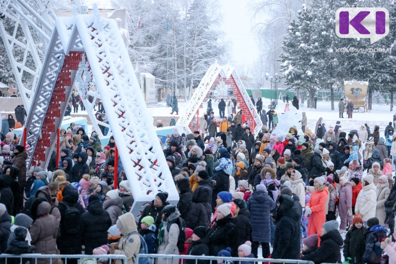 В Сыктывкаре на открытии новогодней ёлки полиция нашла четырех потерявшихся детей