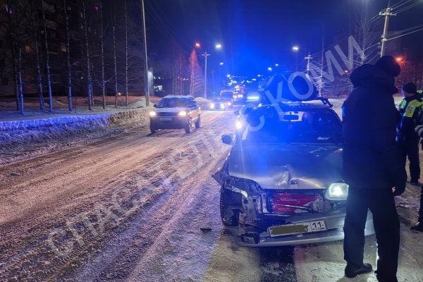 За сутки в Коми произошло одно ДТП с пострадавшим 