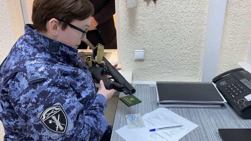 За неделю у жителей Коми изъяли 54 единицы оружия из-за допущенных нарушениц