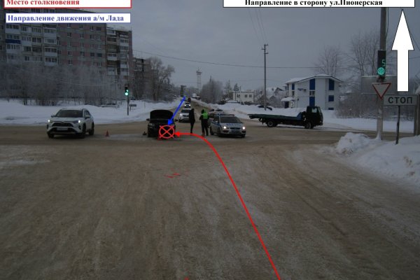 В Ухте 70-летний пострадавший водитель 