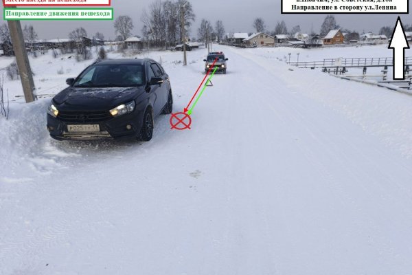 В Нювчиме LADA Vesta не поделила дорогу с пешеходом 