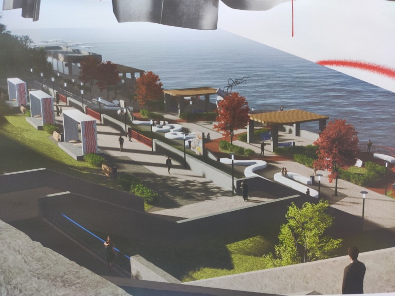 В Колледже искусств Коми показали дизайн-проект реставрации заброшенного пирса в Сыктывкаре 