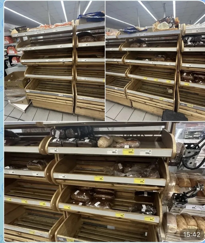 Администрация Воркуты пожаловалась в контролирующие органы на отсутствие хлеба в магазинах 