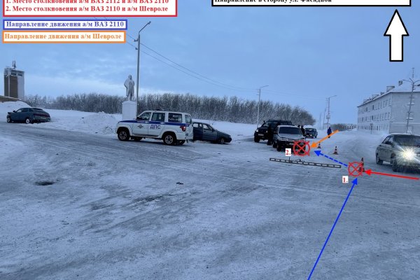 В воркутинском п.Воргашор из-за нетрезвого водителя в ДТП пострадали два человека