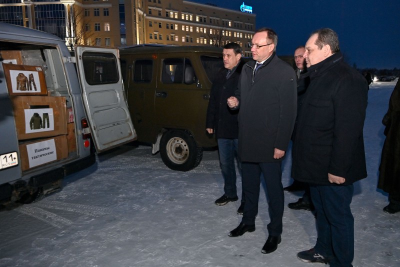Ростислав Гольдштейн поблагодарил жителей и предприятия Коми за помощь участникам СВО