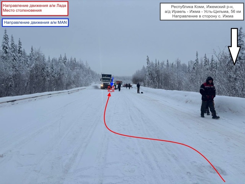 Стали известны подробности смертельного ДТП в Ижемском районе Коми 