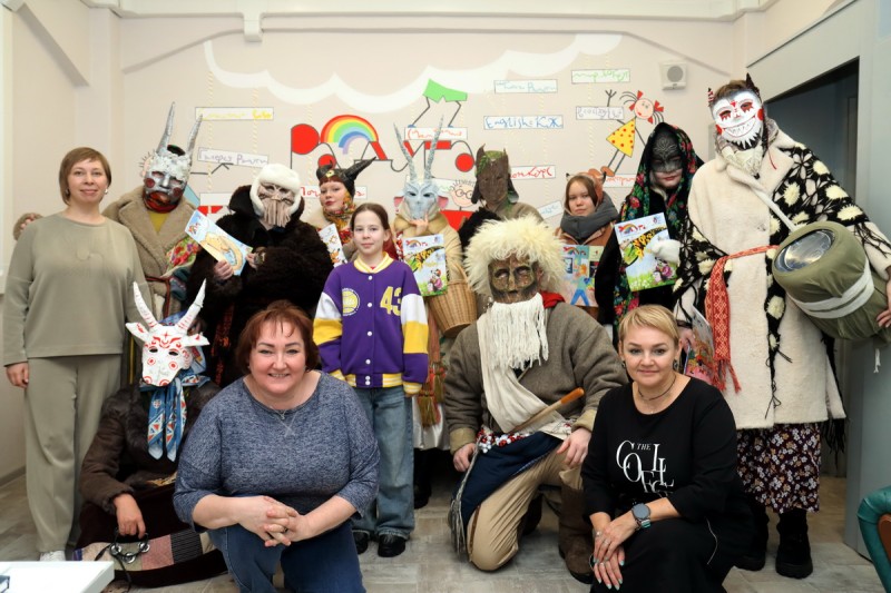 В Коми возрождают настоящие колядки 