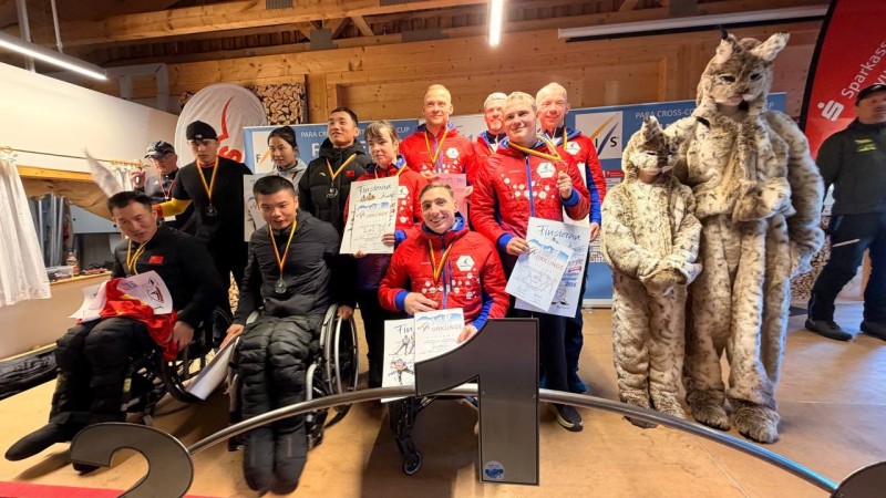 Иван Голубков в составе сборной России завоевал золото в эстафете на этапе Кубка мира