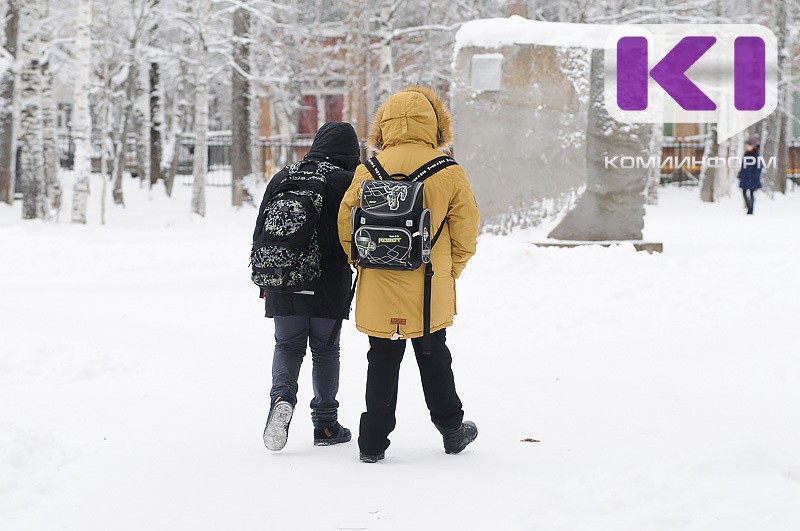 В Сыктывкаре объявлен актированный день для 1-2 классов 