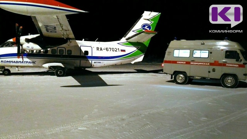 15 пациентов эвакуировала санавиация в Коми за неделю 