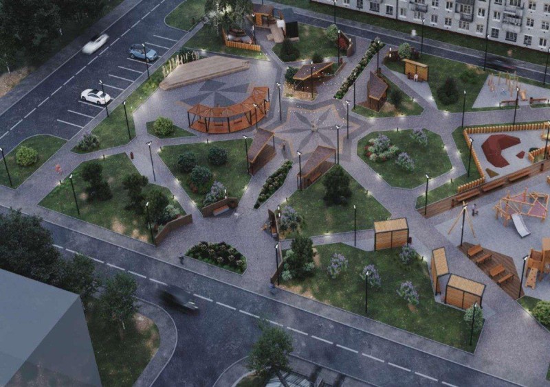 В Княжпогостском районе продолжится благоустройство общественных территорий

