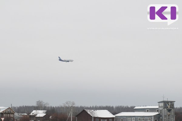 Вылеты из Сыктывкара в Москву задерживаются из-за снегопада