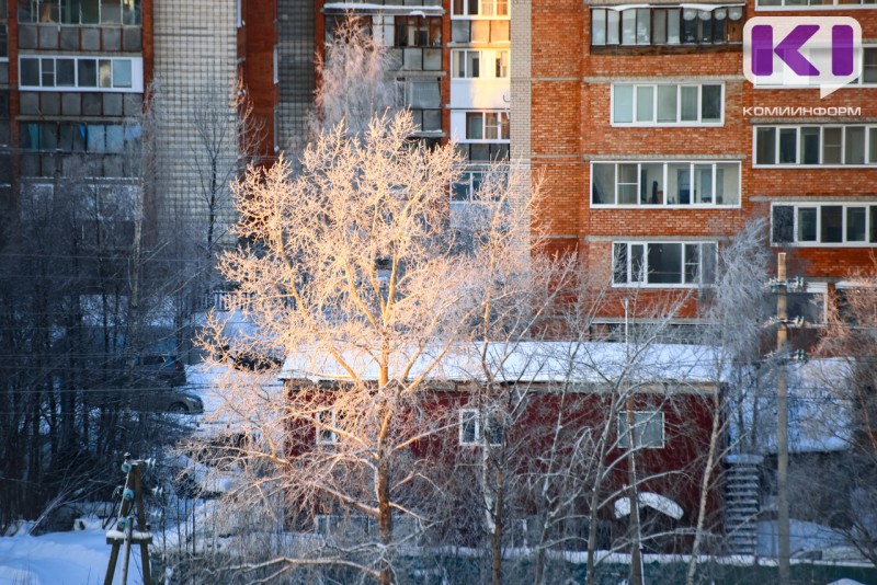 Погода в Коми 1 февраля: мороз, но днем не такой лютый