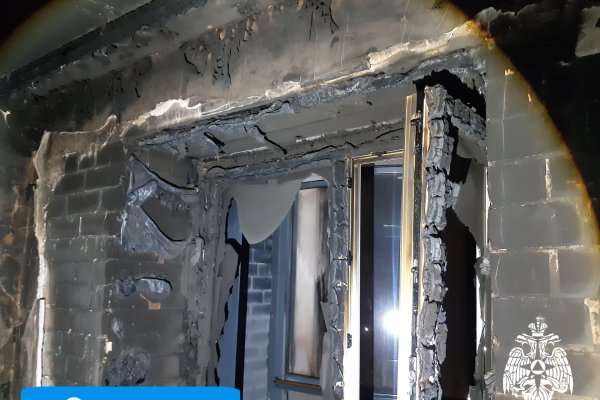 При пожаре в сыктывкарской квартире спасены пять человек