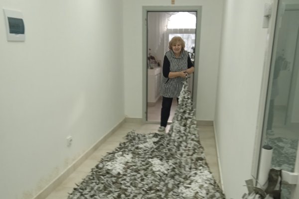 Волонтеры Сыктывкарской епархии готовятся к запуску пошива маскировочных пончо для военных

