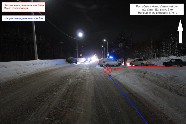 Четыре человека пострадали на дорогах Коми за сутки