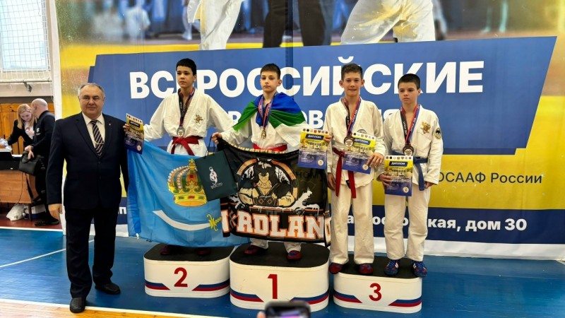 Спортсмены Коми завоевали золото на Всероссийском турнире по рукопашному бою
