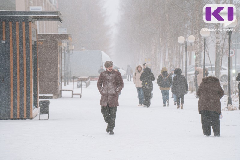January in Komi will be snowy and warmer than usual