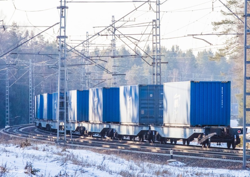 Северная железная дорога увеличила перевозки на экспорт в Китай в 2025 году