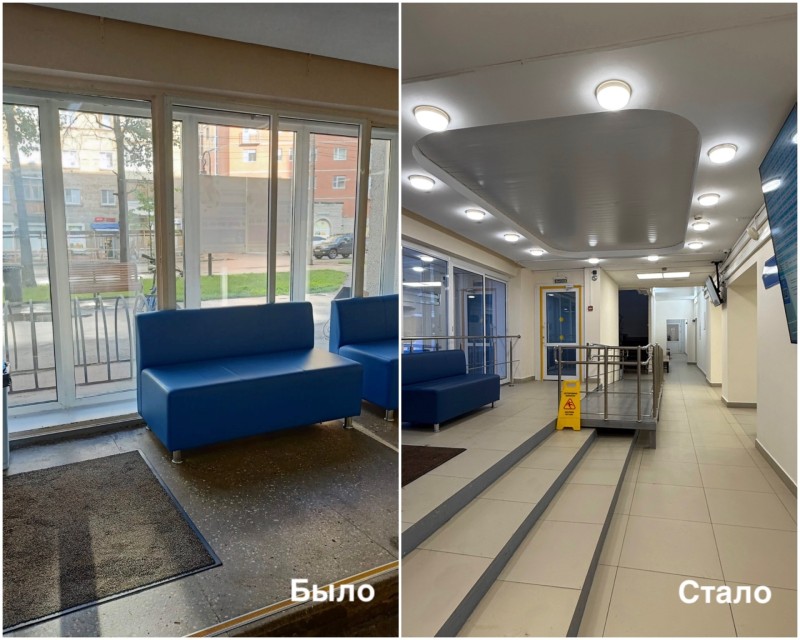 Как после ремонта преобразилась Женская консультация в Сыктывкаре
