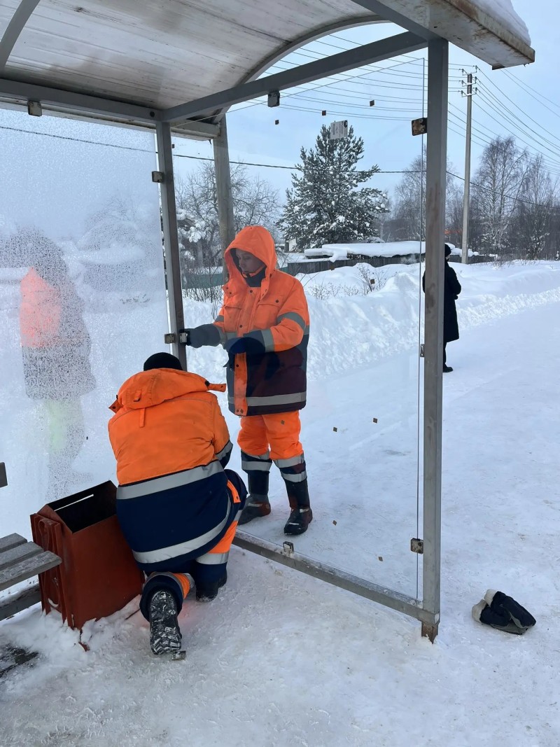 Сыктывкарские дорожники раскрыли причину долгого ремонта остановок