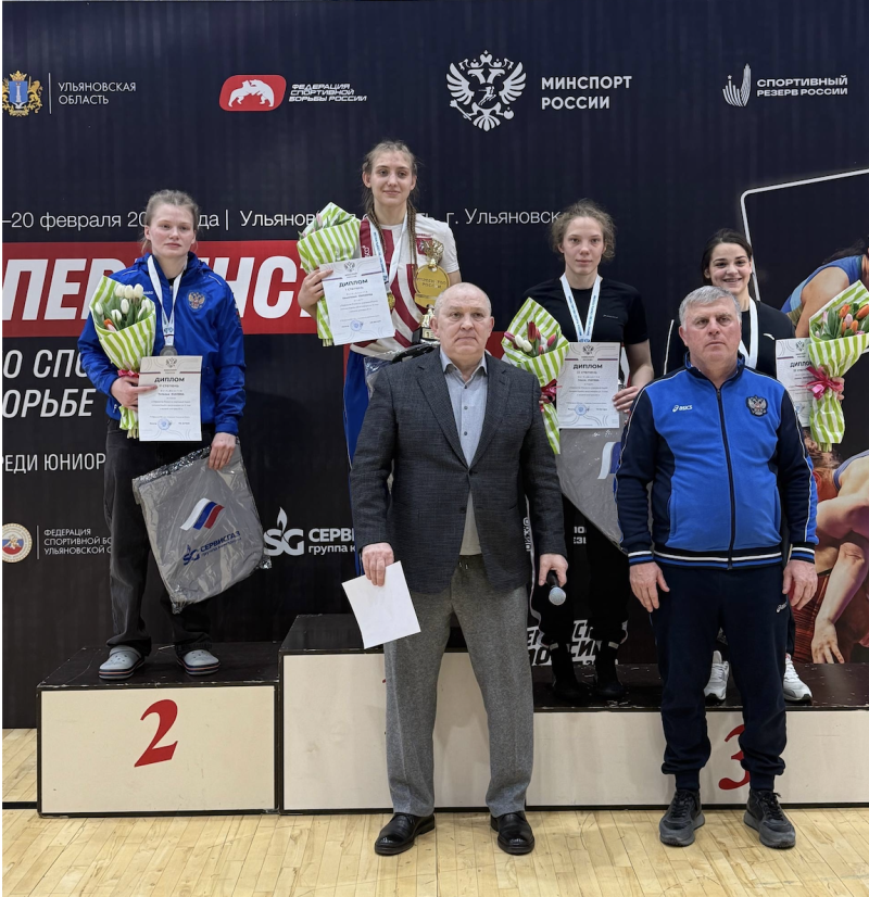 Алина Кирейлите – бронзовый призер первенства России по вольной борьбе