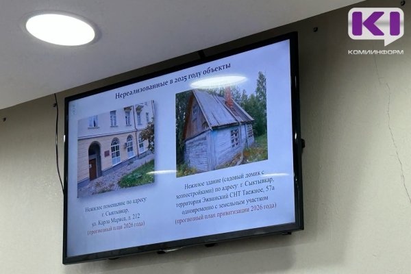 Гараж, водобудка и садовые домики: что включили в план приватизации Сыктывкара на 2026 год