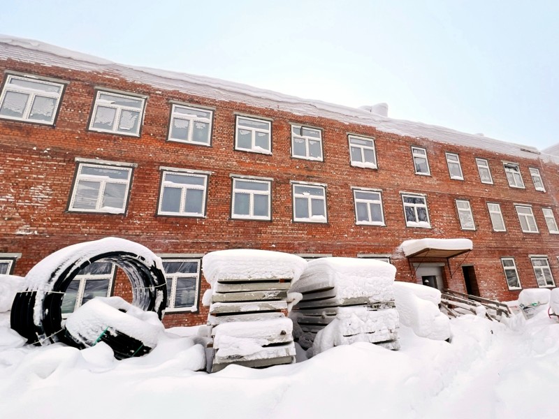 Ход строительства поликлиники на 300 мест в Усть-Куломе проверил Стройжилнадзор Коми