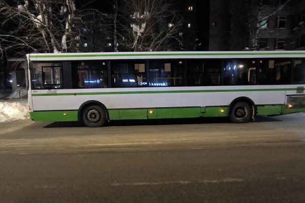 В Сыктывкаре водитель автобуса сбил пенсионера при отъезде от остановки и скрылся с места ДТП