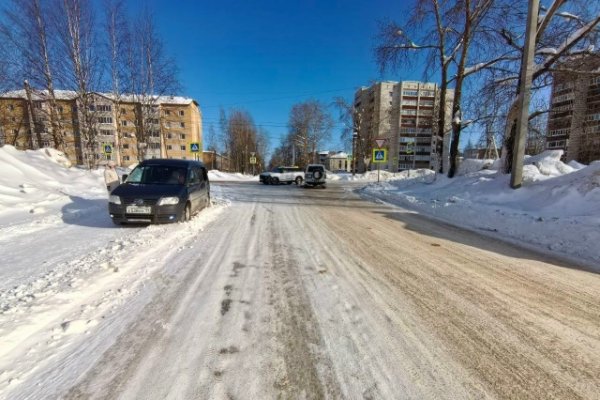 В Сыктывкаре 8 марта в ДТП пострадали двое детей  