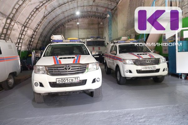 Сыктывкарские спасатели эвакуировали из застрявшего автомобиля детей 