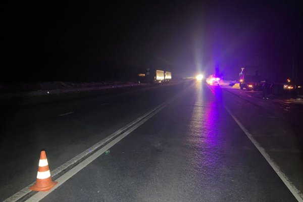 В Сыктывдинском районе КамАЗ и 