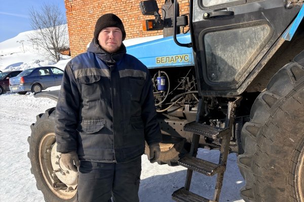 Работа на селе: житель Межадора после армии нашёл специальность по душе на малой родине