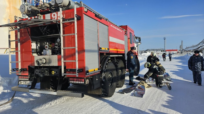 В Коми нефтяники провели производственные учения