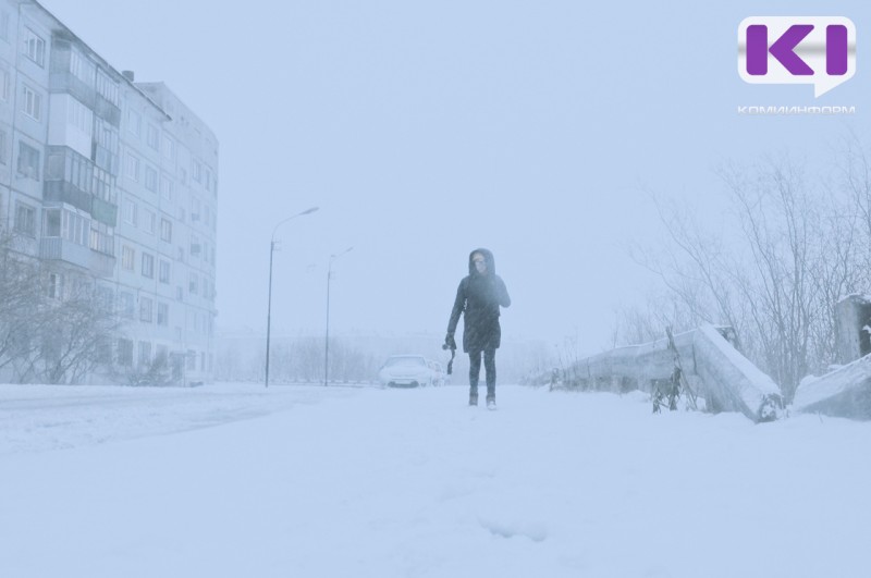 МЧС предупреждает о сильном ветре в северных районах Коми