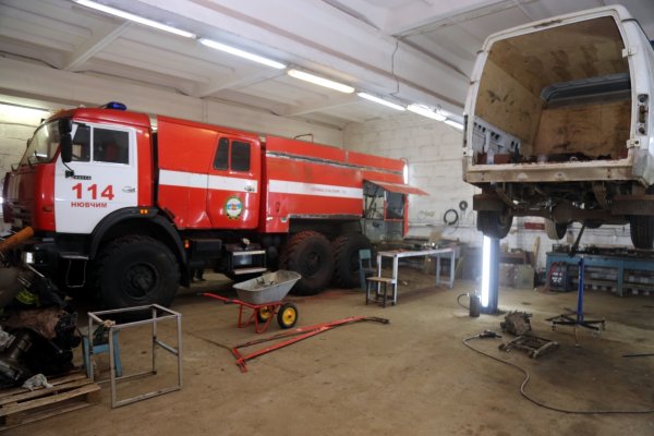 В Коми сократили сроки восстановления спецтехники за счет собственной ремонтной базы

