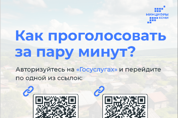 Жители сел Коми с населением до 1 000 человек могут принять участие в опросе о домашнем интернете
