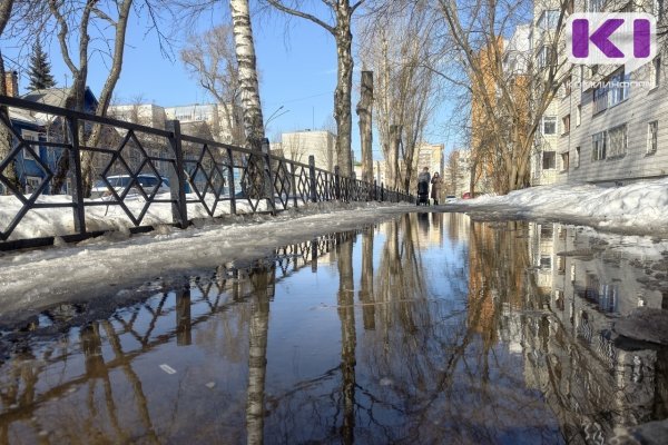Погода в Коми 21 марта: мокрый снег, дождь, +2...+4°С