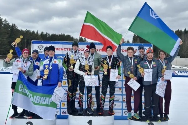 Команда лыжников Республики Коми завоевала серебро Первенства России 