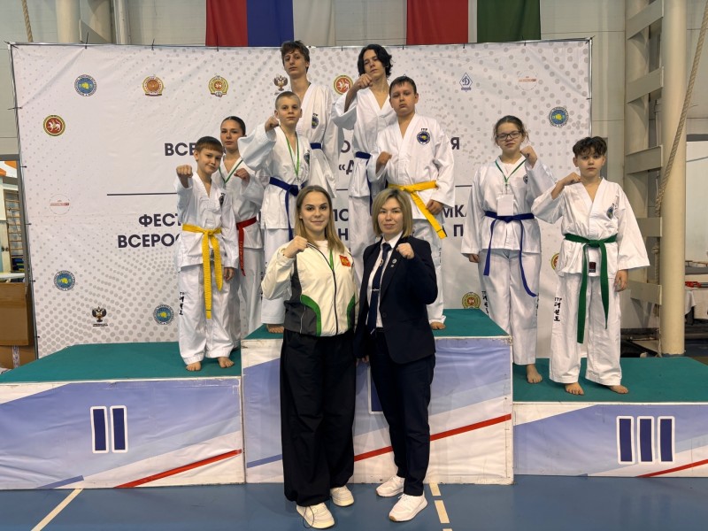 Россыпь медалей выиграли тхэквондисты Коми на всероссийских соревнованиях в Татарстане