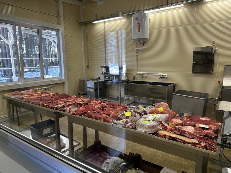 В Корткеросском районе открыли убойный пункт с цехом переработки