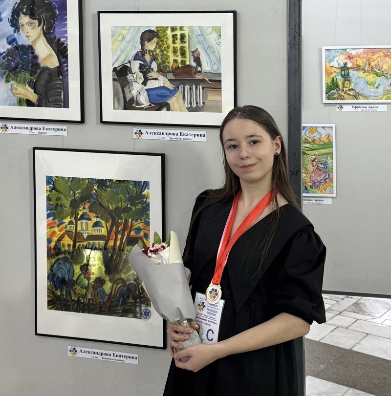 Учащиеся Детской художественной школы Воркуты стали победителями Первых молодежных Дельфийских игр в Бишкеке
